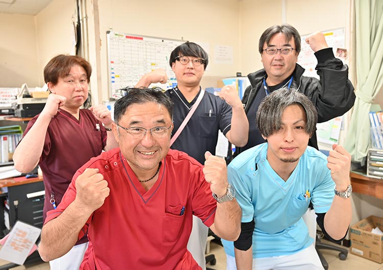 多摩中央病院の男性病棟