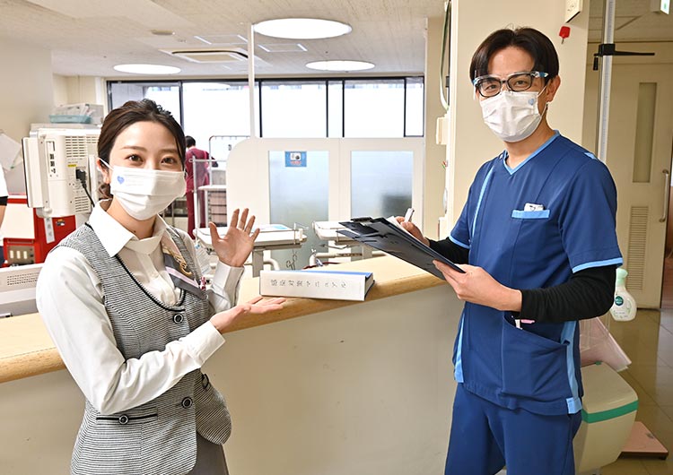 赤穂中央病院の病棟