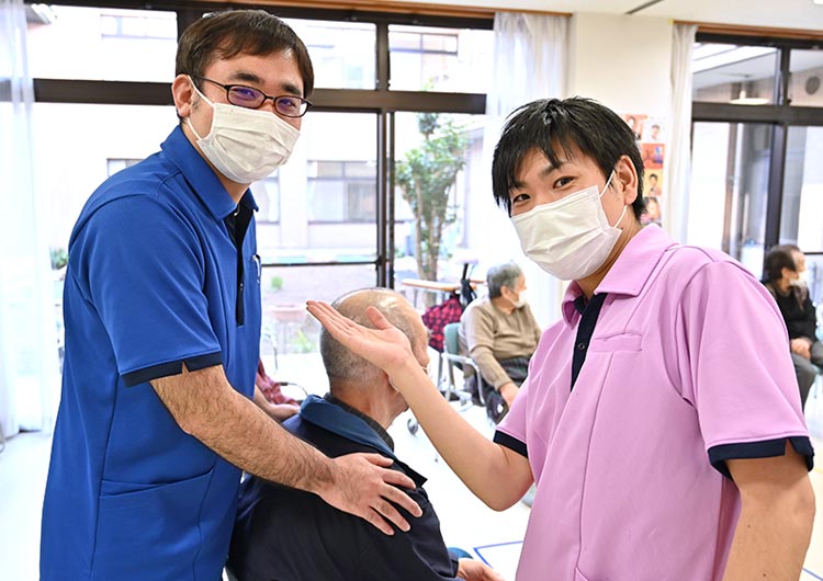 恵和園のデイサービス レクリエーション室