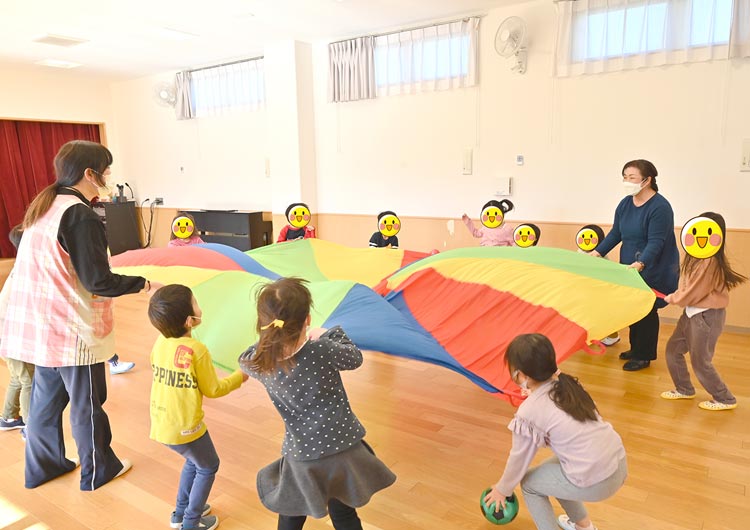 ステラ千住ふたば保育園のホール