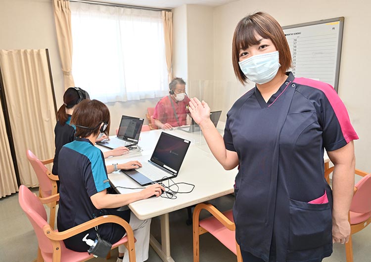 東所沢病院の研修室