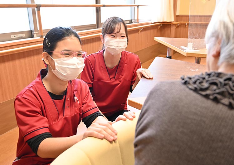 茂庭台あおばの杜のユニットフロア