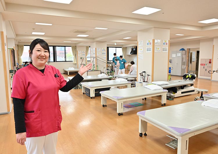 南町田病院のリハビリテーション室
