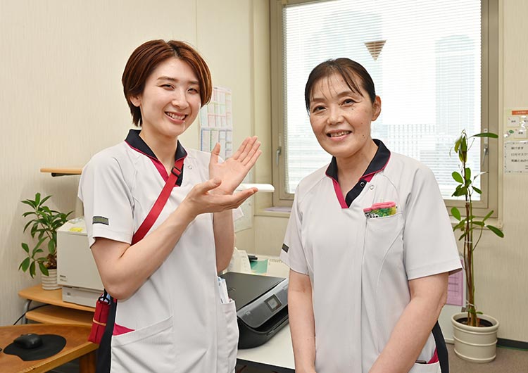 大阪中央病院の看護部長室