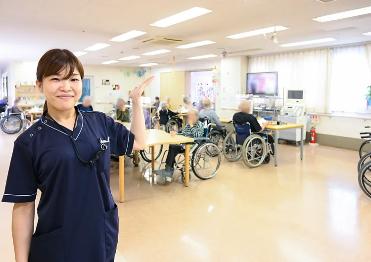介護老人保健施設　はあとぴあの入所フロア