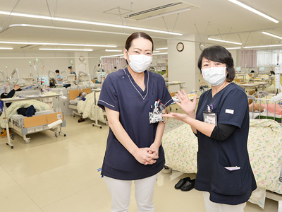 守谷慶友病院の透析室