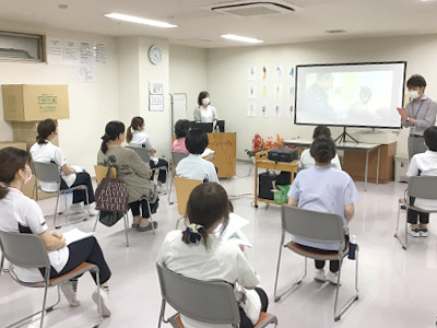 三芳の森病院の研修風景