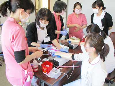 南台病院の研修の様子