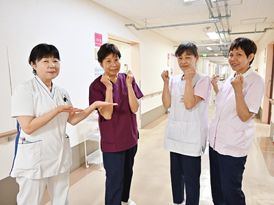 清水ヶ丘病院の廊下