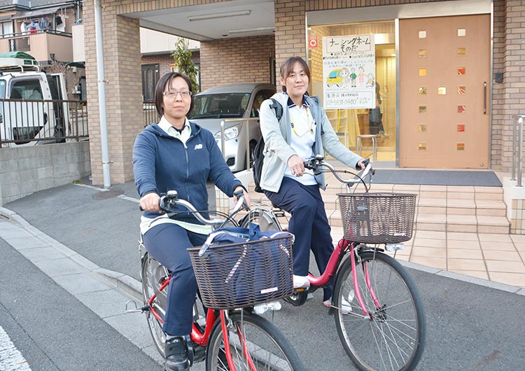 ナーシングホームそのだの玄関