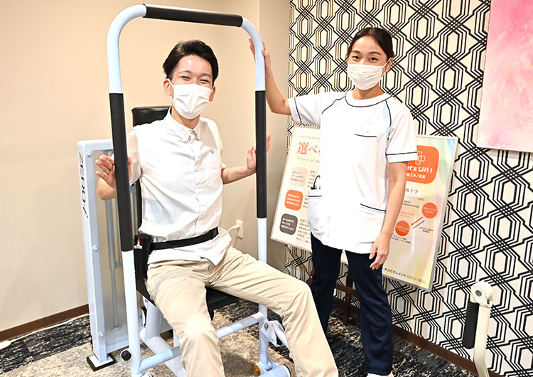 ホスピタルメント世田谷八幡山のリハビリスペース