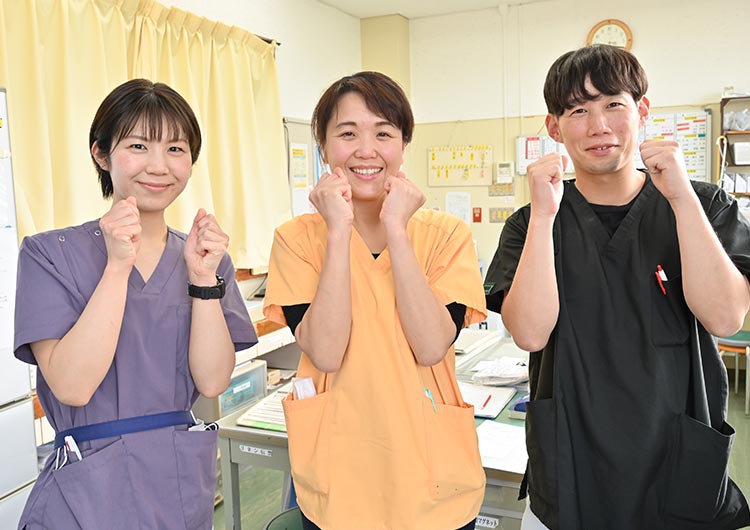 七生病院のスタッフステーション
