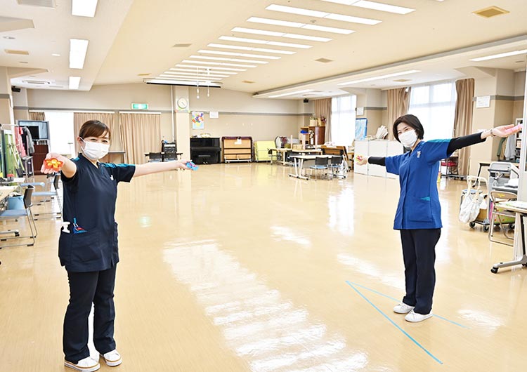 横浜相原病院のOT大ホール