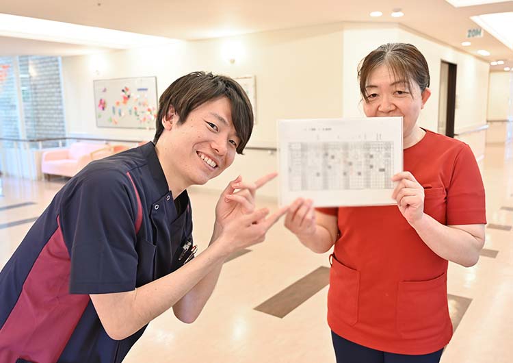 夢眠いちのみやの入所フロア