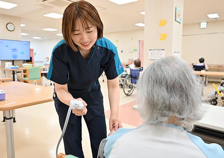 介護老人保健施設 勝田のデイルーム