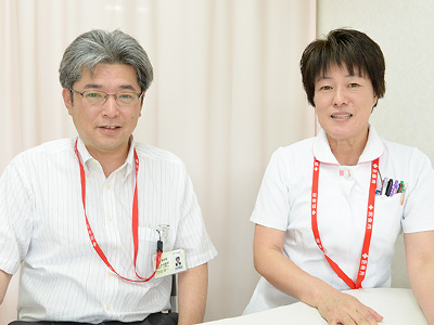 坂本病院の事務室