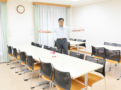 かわぐちロイヤルの園の職員食堂