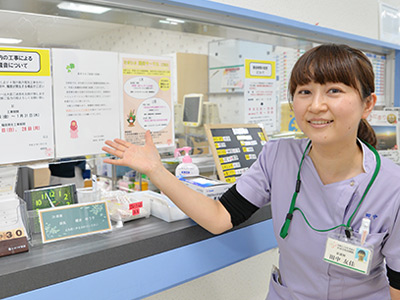 たま日吉台病院のナースステーション