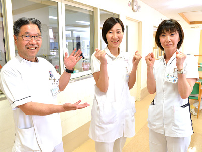 大多喜病院の廊下