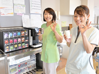 梅田病院の職員食堂