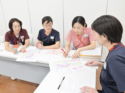 戸田中央リハビリテーション病院の教育委員会の様子