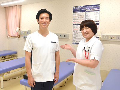 苑田第三病院のリハビリテーション室