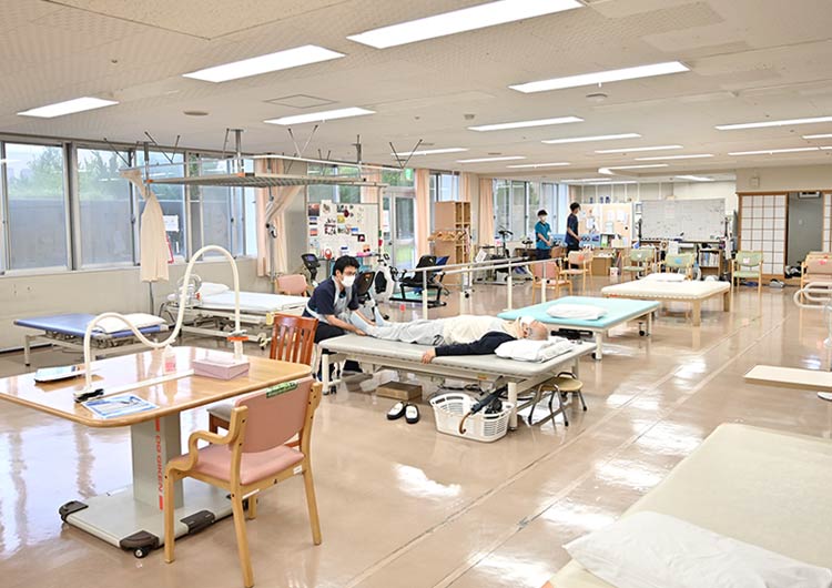 鎌倉リハビリテーション聖テレジア病院のリハビリテーション室