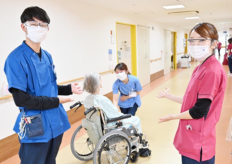 はくほう会セントラル病院の病棟
