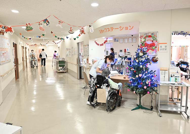 江田記念病院の回復期リハビリテーション病棟