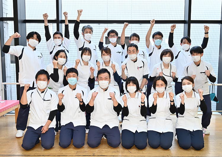 赤穂中央病院のリハビリ室