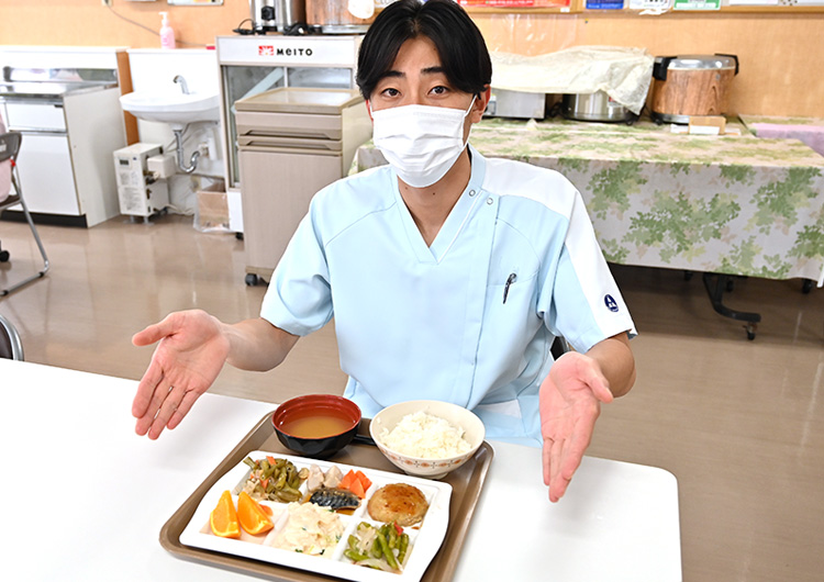 埼玉回生病院の職員食堂