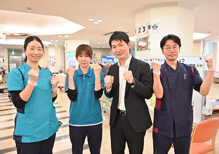 夢眠いちのみやの入所フロア
