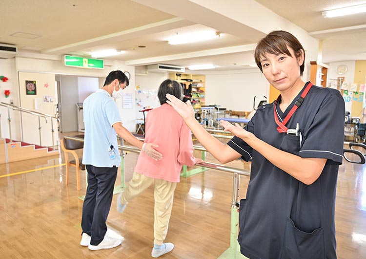 厚木佐藤病院のリハビリテーション室