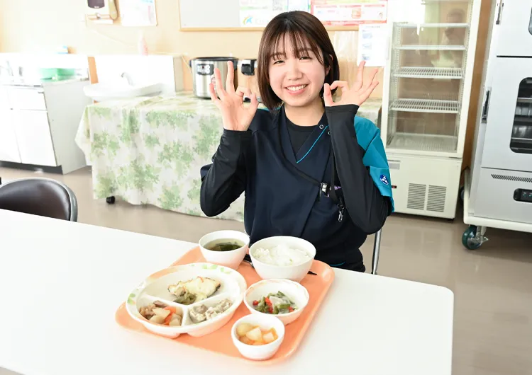 埼玉回生病院の職員食堂