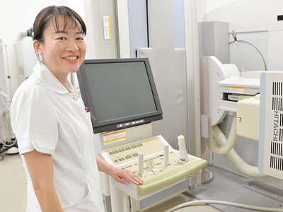 竹の塚脳神経リハビリテーション病院の検査室