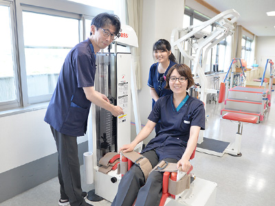 西東京ケアセンターのリハビリテーション室
