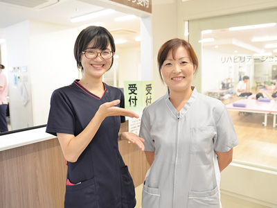 TMG宗岡中央病院の廊下
