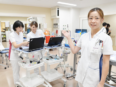 東船橋病院の2号棟 回復期リハビリテーション病棟