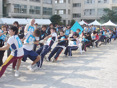 苑田第三病院の運動会の写真