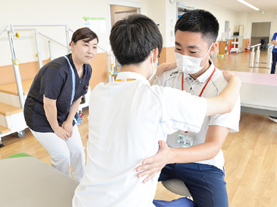 武蔵嵐山病院のリハビリテーション室