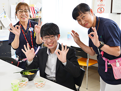 日扇会第一病院の職員食堂