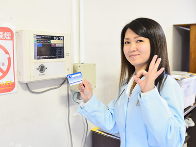 篠﨑病院の職員玄関