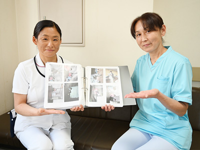 南台病院のナースステーション