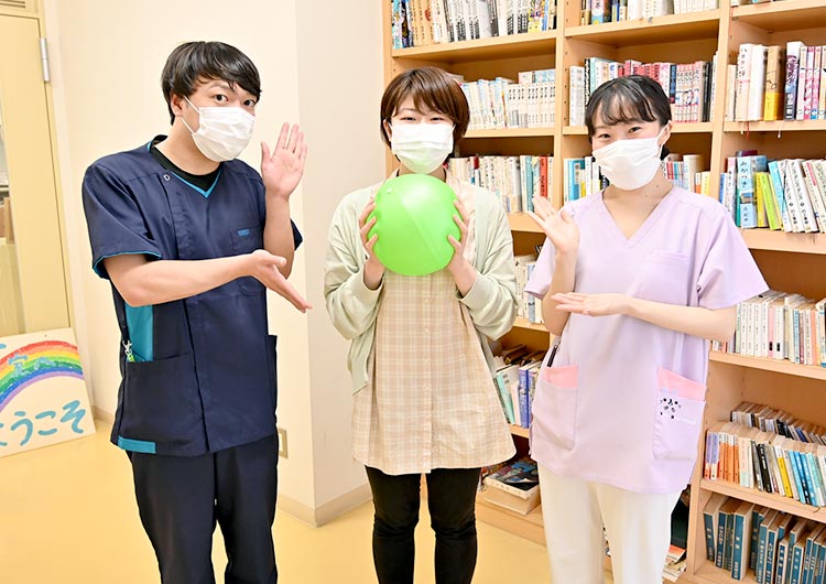 武田病院の作業療法室