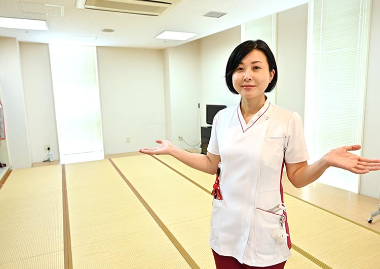 清湘会記念病院の休憩室