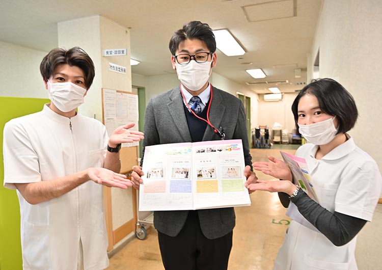 青葉病院の廊下