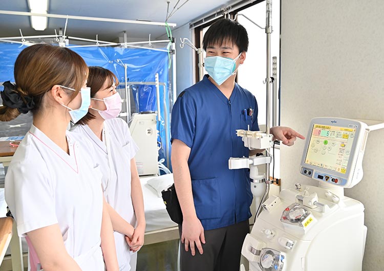 北多摩病院の透析室