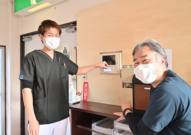 篠﨑病院の職員専用フロア