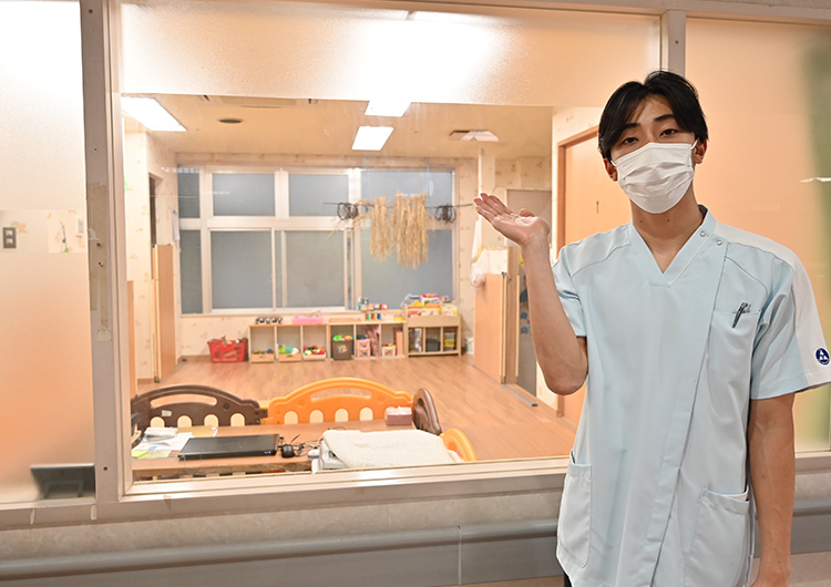埼玉回生病院の院内保育室
