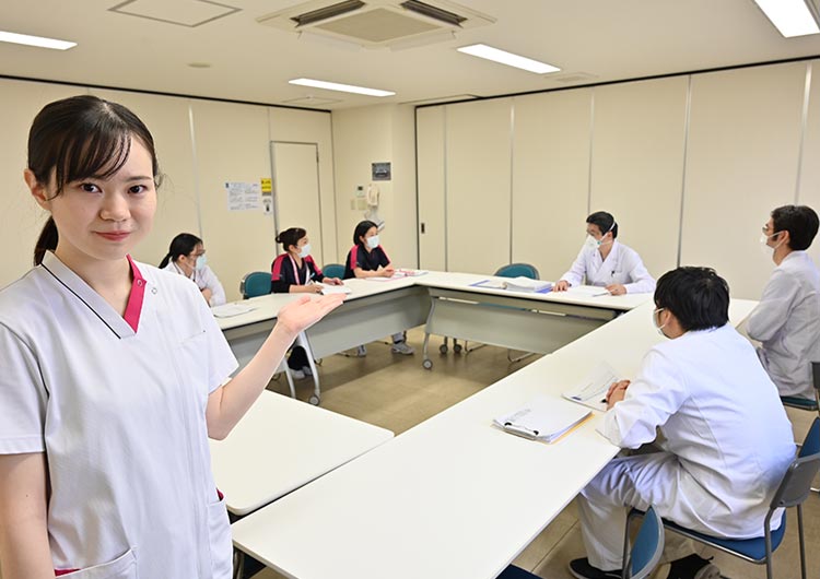西東京中央総合病院の会議室